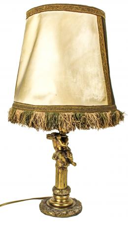 255 - LÁMPARA DE SOBREMESA DE BRONCE