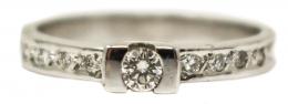 110 - ANILLO SOLITARIO CON BRILLANTEs