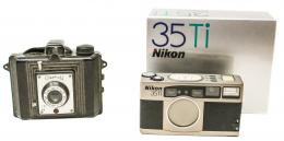 973 - CAMARA  "CAPTA II" Y CAMARA  "NIKON 35 Ti"