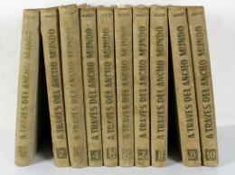 277 - DIEZ LIBROS "A TRAVES DEL ANCHO MUNDO"