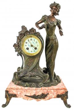 873 - RELOJ DE SOBREMESA MODERNISTA