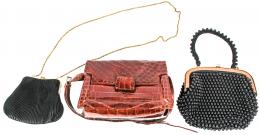 777 - TRES BOLSOS DE LOS AÑOS 60-70