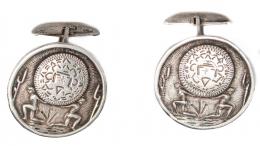 242 - GEMELOS DE PLATA MEJICANOS