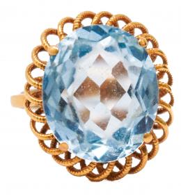 97 - ANILLO CON TOPACIO