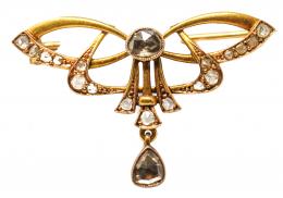 160 - BROCHE ART NOUVEAU