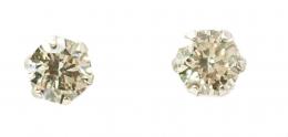277 - PENDIENTES SOLITARIO CON BRILLANTE