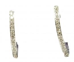 281 - PENDIENTS CRIOLLA CON BRILLANTES