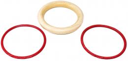 326 - TRES PULSERAS ESCLAVAS ORIENTALES