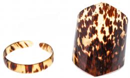 223 - DOS PULSERAS ESCLAVAS DE PPS. DEL S.XX