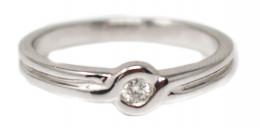 156 - ANILLO SOLITARIO CON BRILLANTE