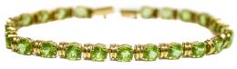 166 - PULSERA CON OLIVINAS