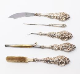 861 - CONJUNTO DE MANICURA EN PLATA
