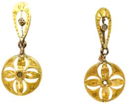 138 - PENDIENTES LARGOS DE FINALES DEL S.XIX