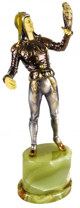 818 - FIGURA EN BRONCE DEL SEGUNDO CUARTO DEL S.XX