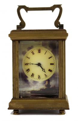 749 - RELOJ DE VIAJE DE ESTILO INGLÉS. 