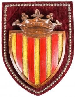 936 - PLAFÓN CON ESCUDO DE CATALUÑA 