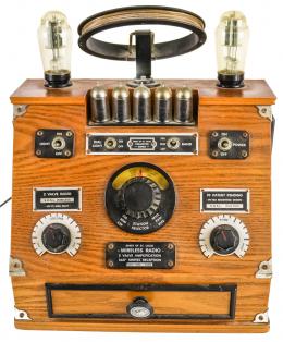 839 - RÉPLICA "WIRELESS RADIO" 2 VALVE AMPLIFICATION