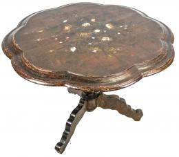 302 - MESA ABATIBLE ISABELINA DE LA SEGUNA MITAD DEL S.XIX