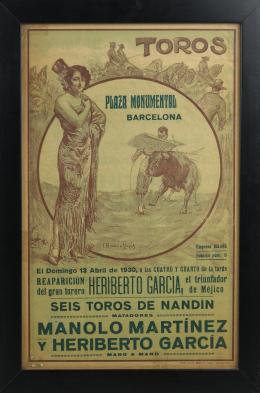 220 - "CARTEL DE CORRIDA DE TOROS"