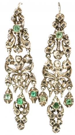 118 - PENDIENTES "ARRECADES" DEL S.XIX