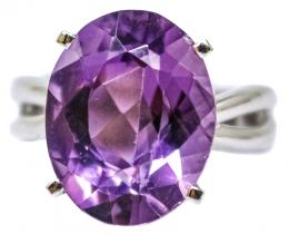 61 - ANILLO CON AMATISTA