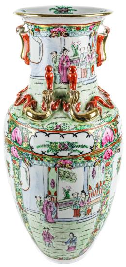 1079 - JARRÓN REALIZADO EN PORCELANA CHINA