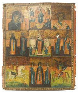 900 - ICONO RUSO DEL S.XIX.