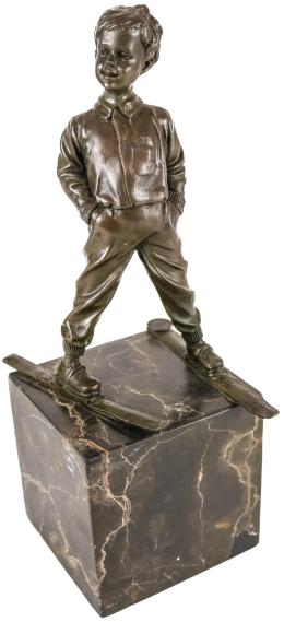 819 - FIGURA EN BRONCE DEL ULTIMO CUARTO DEL S.XX