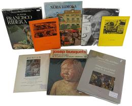 263 - OCHO LIBROS DE ARTE AUTOGRAFIADOS