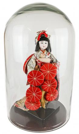 398 - MUÑECA JAPONESA "SAKURA-NINGYO" DEL SEGUNDO TERCIO DEL S.XX