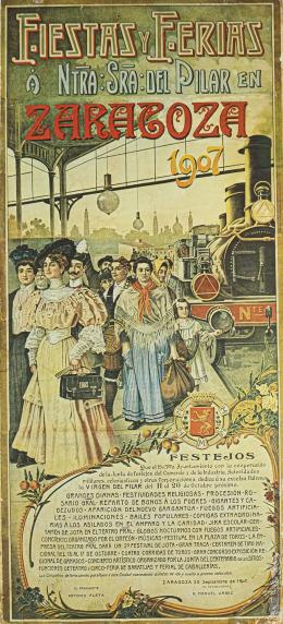 208 - CARTEL DE LAS FIESTAS DEL PILAR