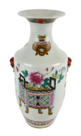 389 - JARRÓN CHINO DE PRINCIPIOS DEL S.XX