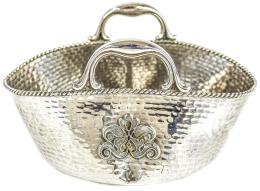 670 - CENTRO DE MESA EN PLATA DEL ÚLTIMO TERCIO DEL S.XX
