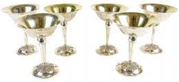 727 - SEIS COPAS DE CAVA DE LOS AÑOS 60