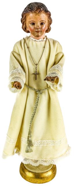792 - FIGURA "CAP I POTA" DEL NIÑO JESÚS
