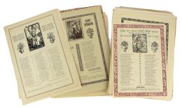 260 - LOTE DE GOIGS DE MEDIADOS DEL S.XX.