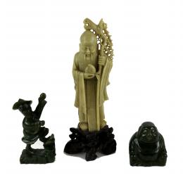 410 - TRES FIGURAS ORIENTALES DEL SEGUNDO TERCIO S.XX