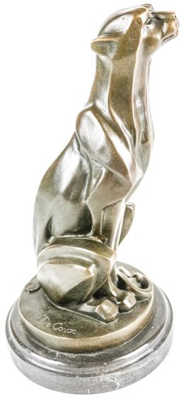 793 - FIGURA EN  BRONCE SIGUIENDO MODELOS DE LOS AÑOS 30