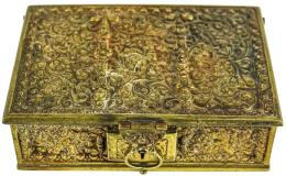 821 - CAJA EN BRONCE DE PIRINCIPIOS DEL S.XX