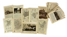 256 - LOTE DE 59 FOLLETOS DE TURISMO DE LOS AÑOS 30