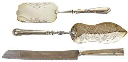 860 - LOTE DE DOS PALAS Y CUCHILLO