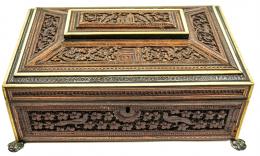 819 - CAJA COSTURERO DE FINALES DEL S.XIX