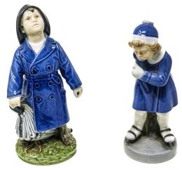 421 - DOS FIGURAS EN PORCELANA "ROYAL COPENHAGEN"