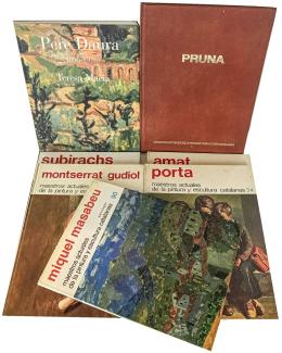 271 - SIETE LIBROS SOBRE ARTISTAS CATALANES