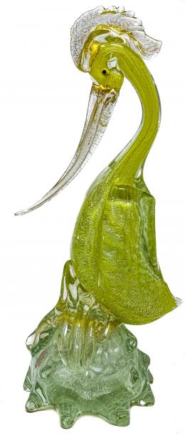 33 - FIGURA EN CRISTAL DE MURANO DE LA SEGUNDA MITAD DEL S.XX