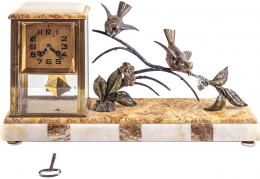 989 - RELOJ DE SOBREMESA ART DECÓ AÑOS 30