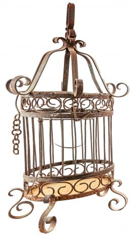 806 - JAULA PARA PÁJAROS DE PRINCIPIOS DEL S.XX