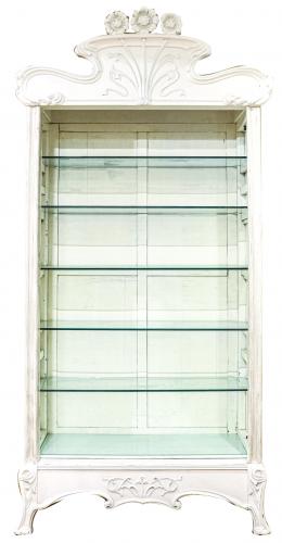 261 - MUEBLE LIBRERIA MODERNISTA CIRCA 1900