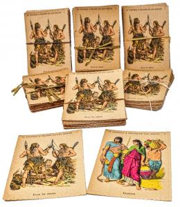 253 - 6 COLECCIONES DE CROMOS AÑOS 30/40