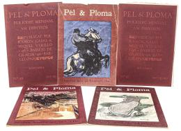 242 - CINCO EJEMPLARES DE LA REVISTA "PEL I PLOMA"